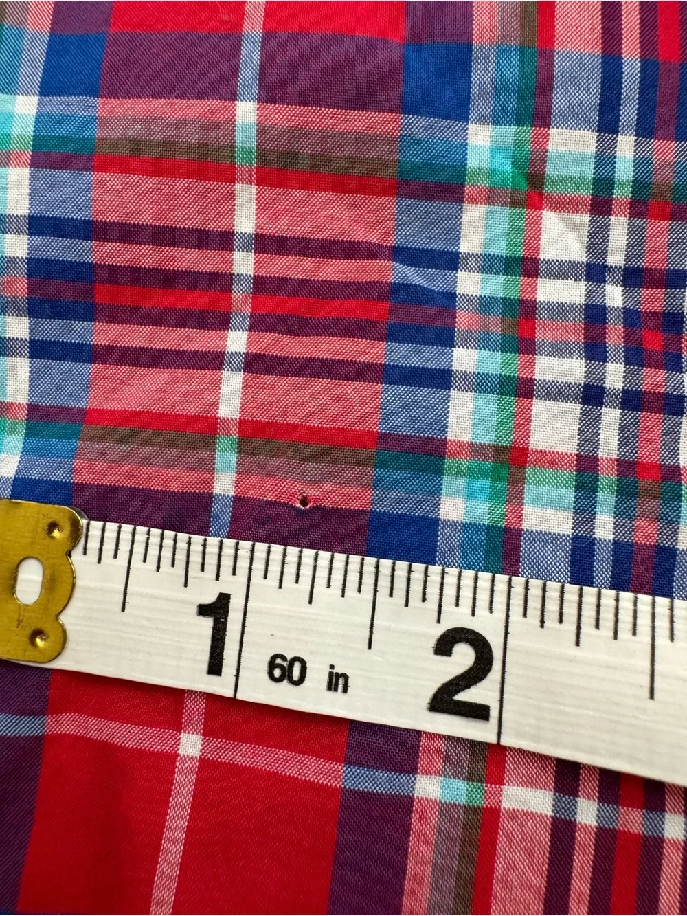 Ralph Lauren Red Plaid Short-Sleeve Button-Down Shirt